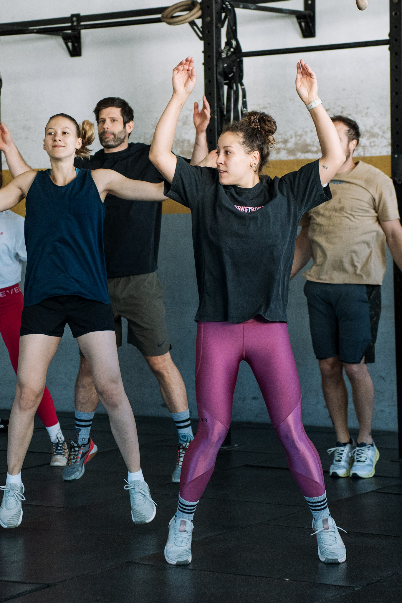 Impressionen aus dem CrossFit Zollhafen Training - Jumping Jacks