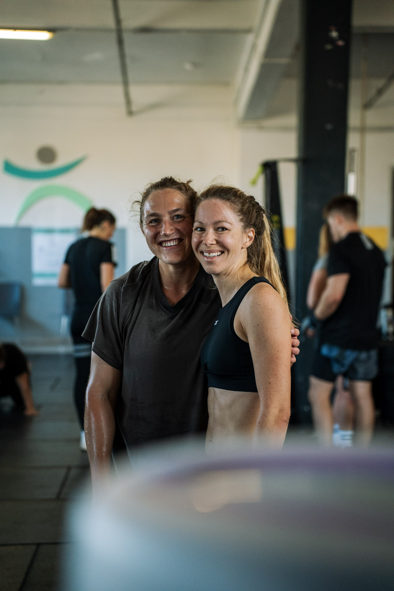 Impressionen aus dem CrossFit Zollhafen Training - Community Atmosphäre